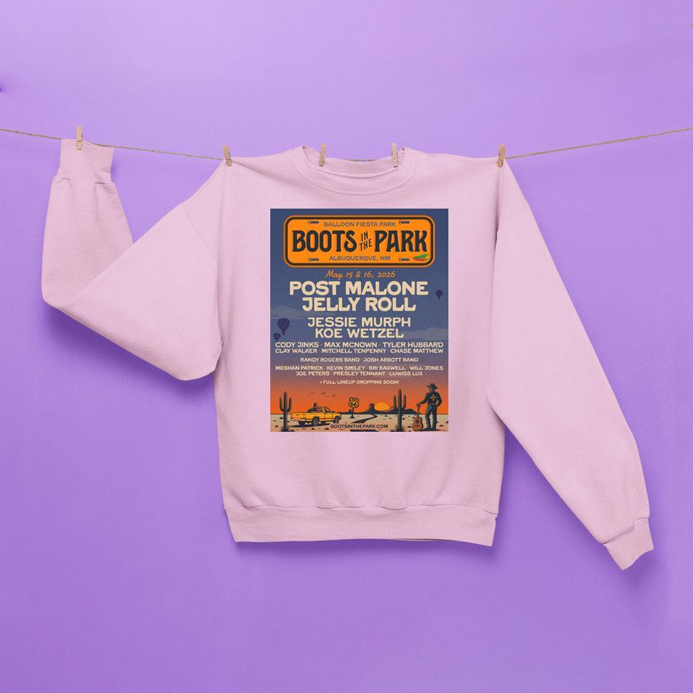 Boots In The Park Albuquerque 2026 Shirt Boots In The Park Albuquerque 2026 Shirt