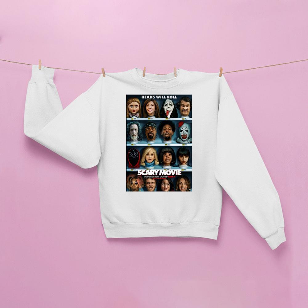 Heads Will Roll Scary Movie 6 Merch Heads Will Roll Scary Movie 6 Merch