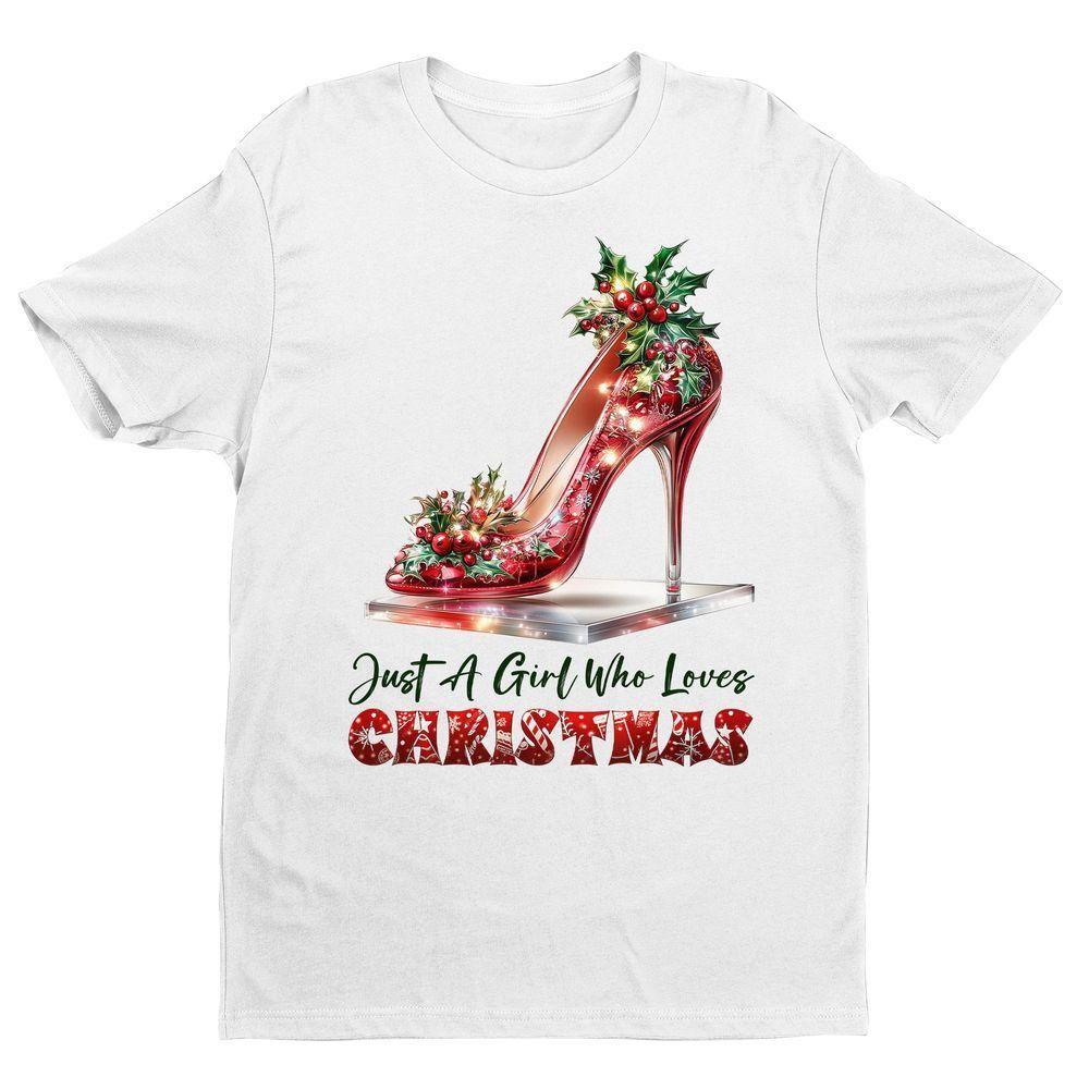Just A Girl Who Loves Christmas 2 Vuitino Shirt