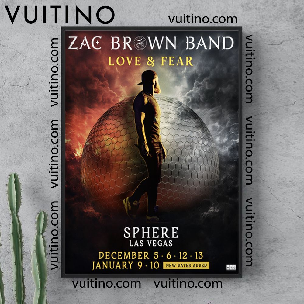Zac Brown Band Love And Fear 2 Poster (No Frame) Zac Brown Band Love And Fear 2 Poster (No Frame)