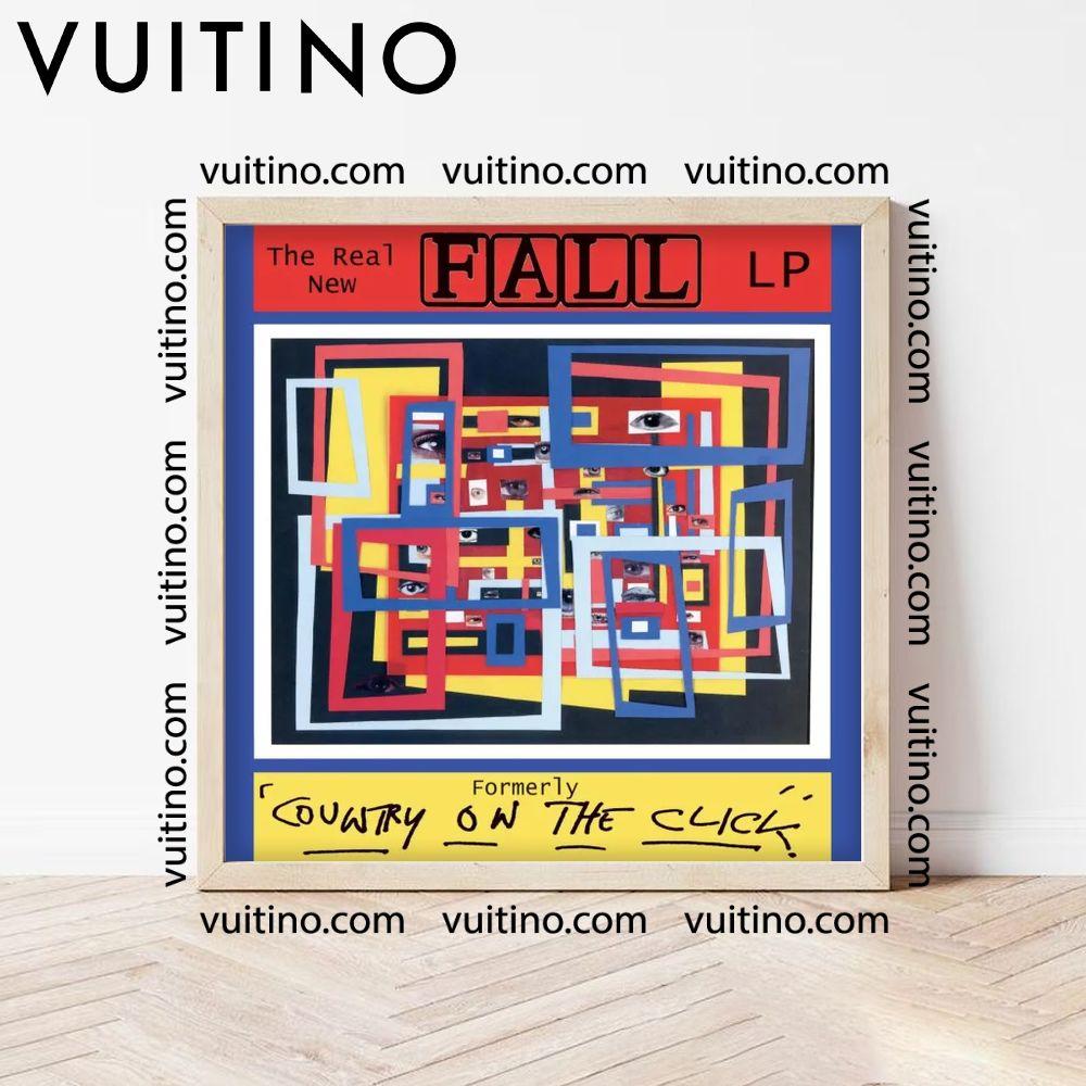 Albumthefalltherealnewfall Square Poster No Frame