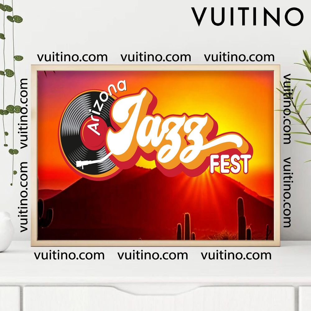 Arizona Jazz Fest 2025 No Frame Horizontal Poster Arizona Jazz Fest 2025 No Frame Horizontal Poster