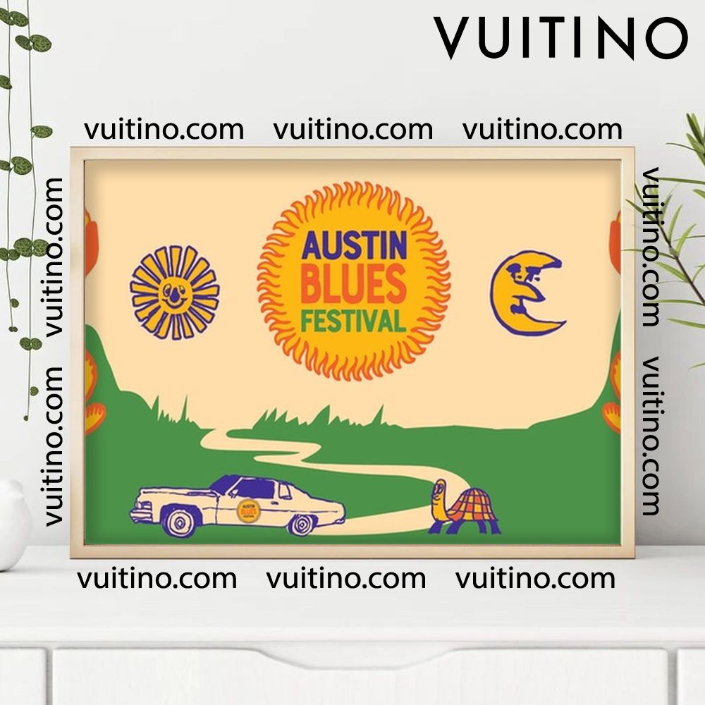 Austin Blues Festival 2026 7 Horizontal Poster No Frame Austin Blues Festival 2026 7 Horizontal Poster No Frame