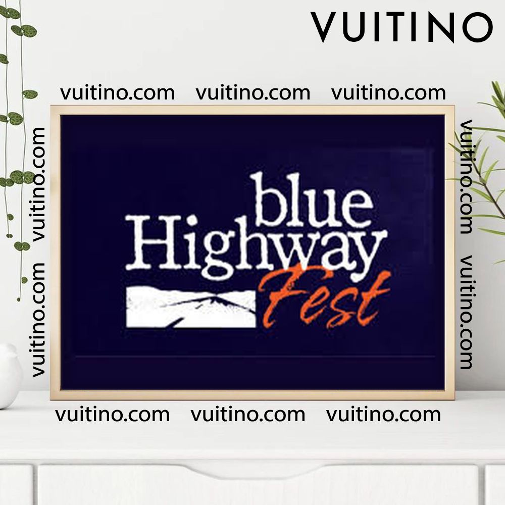 Blue Highway Fest 2025 3 No Frame Horizontal Poster Blue Highway Fest 2025 3 No Frame Horizontal Poster