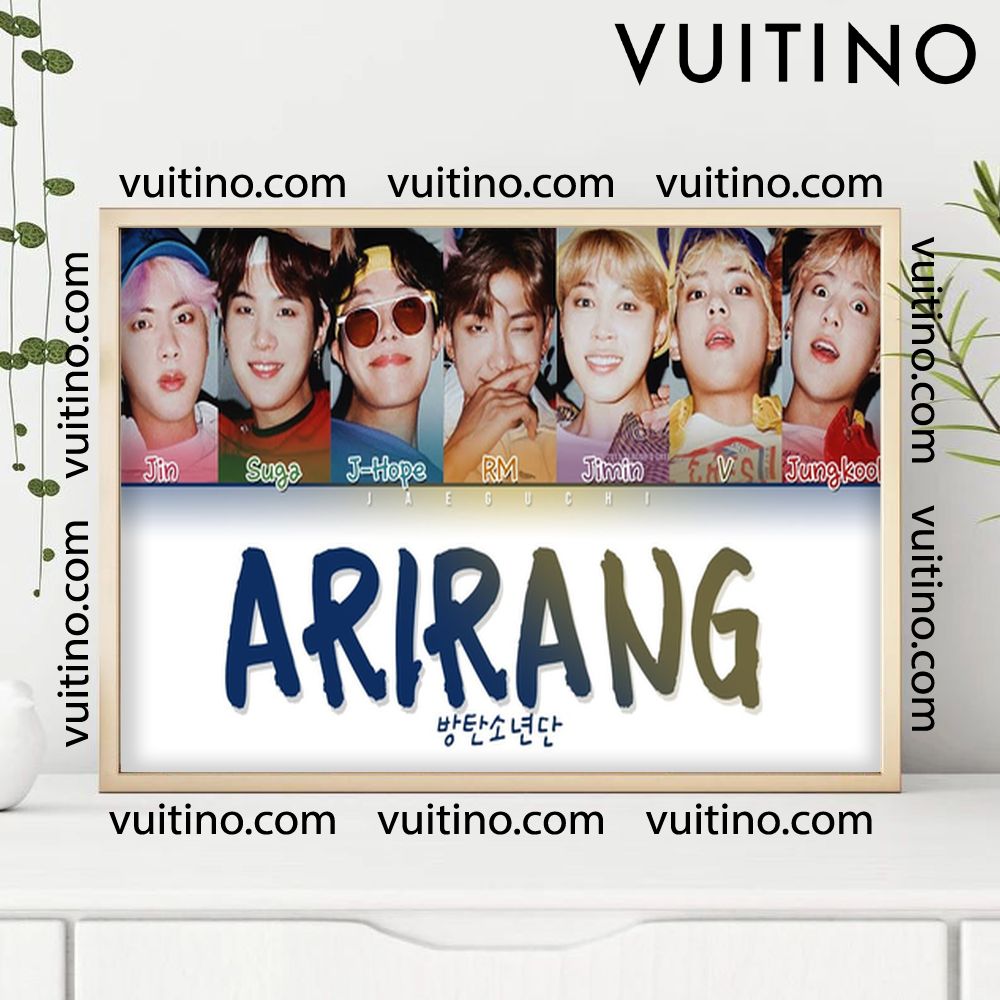 Bts Arirang 2 Horizontal Poster No Frame Bts Arirang 2 Horizontal Poster No Frame