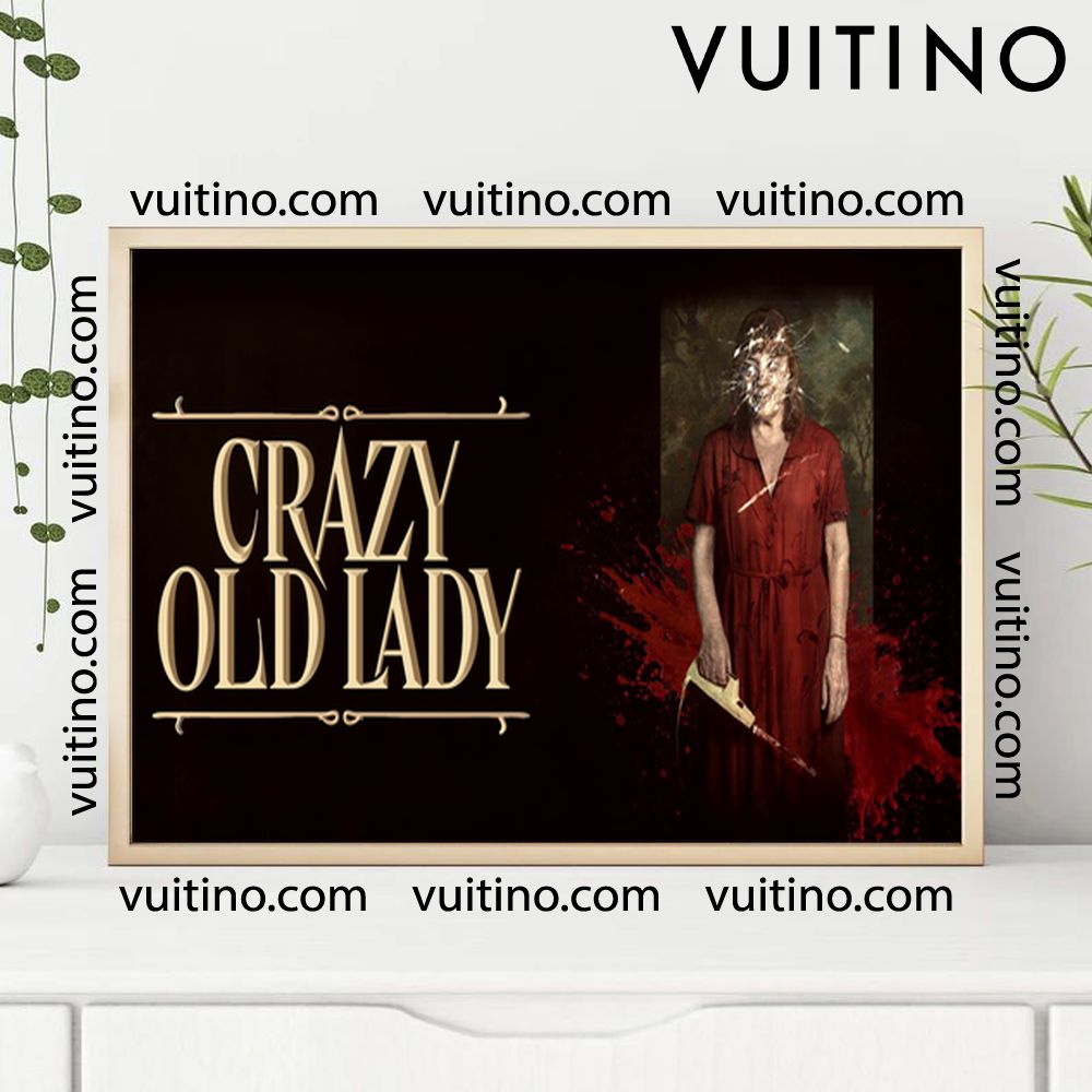 Crazy Old Lady 2026 1 No Frame Horizontal Poster Crazy Old Lady 2026 1 No Frame Horizontal Poster
