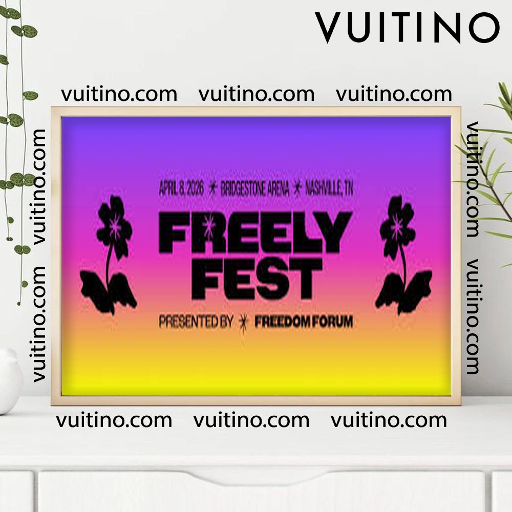 Freely Fest 2026 3 Horizontal Poster No Frame Freely Fest 2026 3 Horizontal Poster No Frame