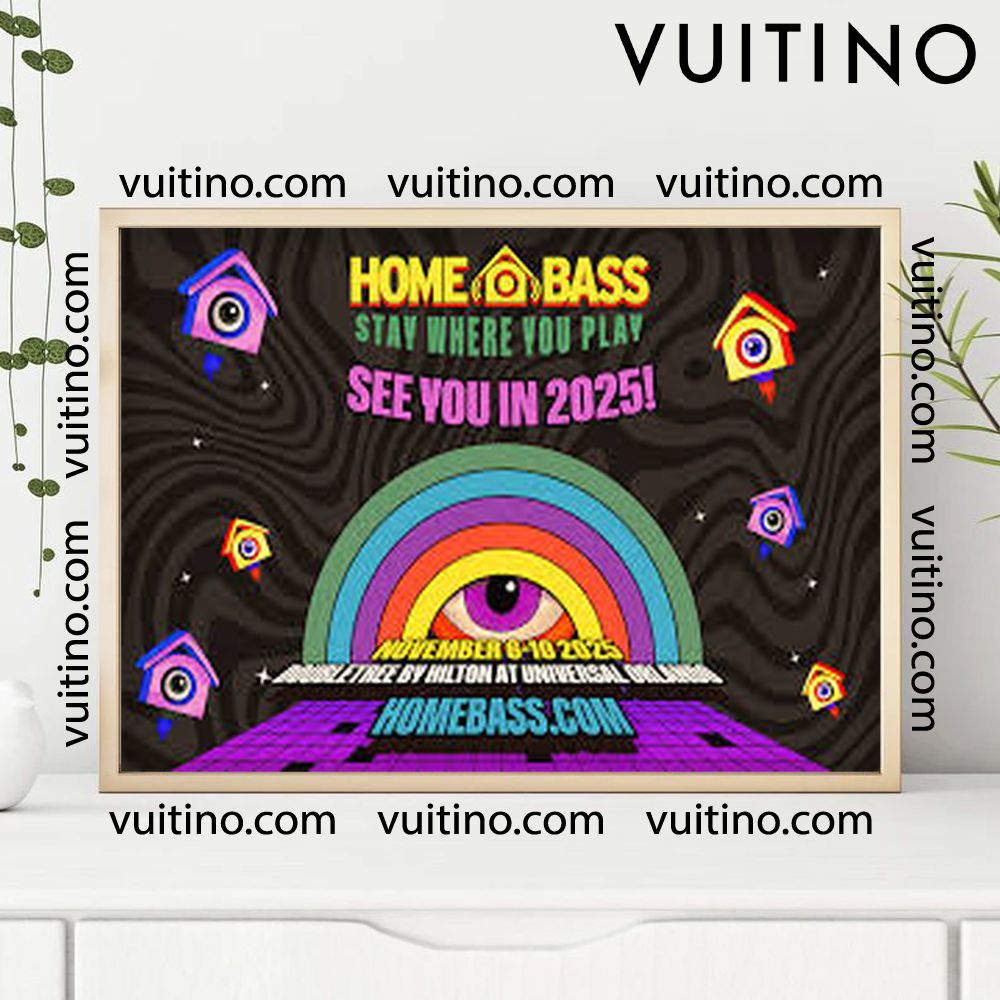 Home Bass 2025 2 Horizontal Poster No Frame Home Bass 2025 2 Horizontal Poster No Frame