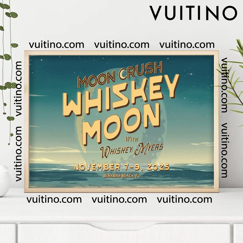Moon Crush Whiskey Moon 2025 Poster (No Frame) Moon Crush Whiskey Moon 2025 Poster (No Frame)