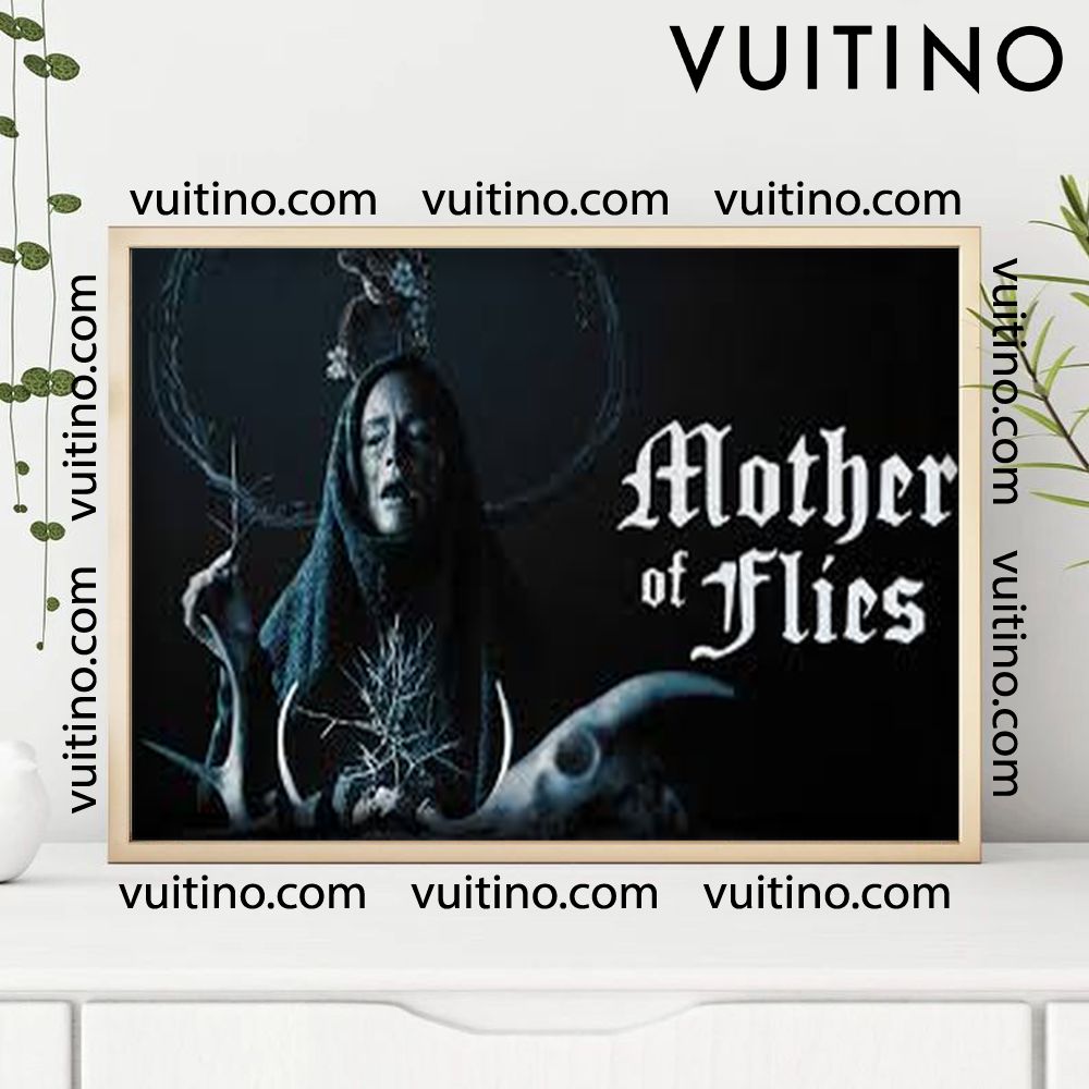 Mother Of Flies Logo Horizontal Poster No Frame Mother Of Flies Logo Horizontal Poster No Frame