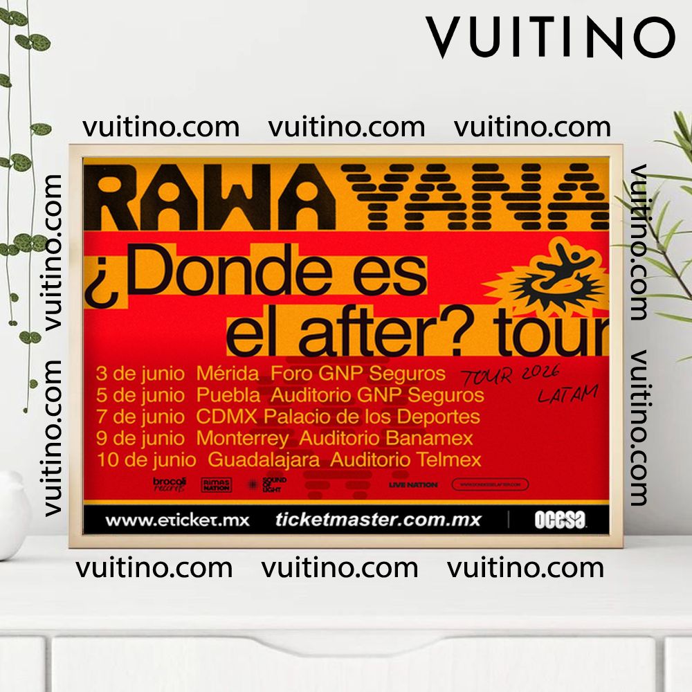 Rawayana Donde Es El After 1 No Frame Horizontal Poster Rawayana Donde Es El After 1 No Frame Horizontal Poster