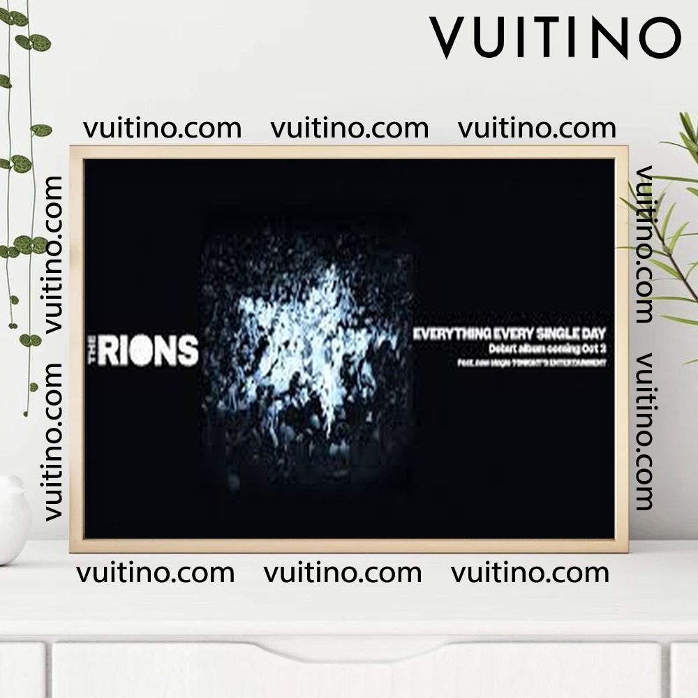 The Rions Everything Every Single Day Album 2025 1 No Frame Horizontal Poster The Rions Everything Every Single Day Album 2025 1 No Frame Horizontal Poster