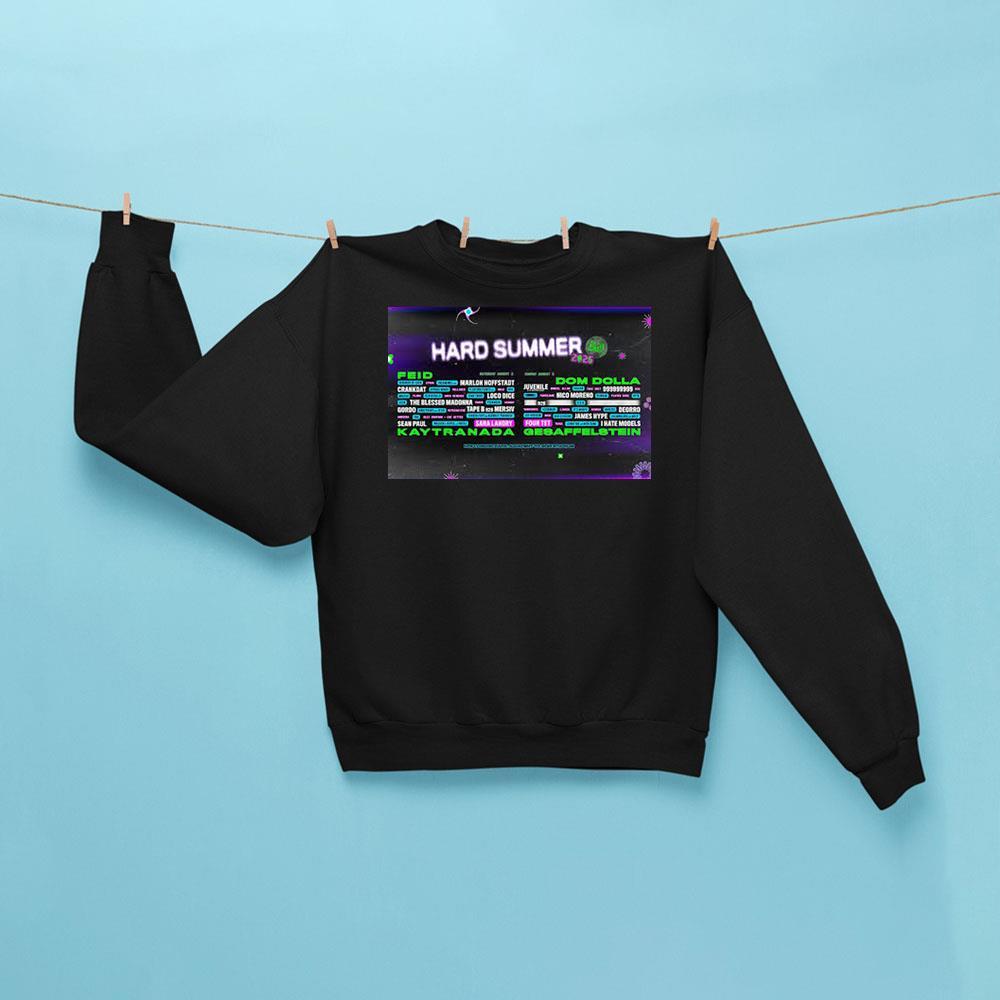 2 Hard Summer 2025 Merch