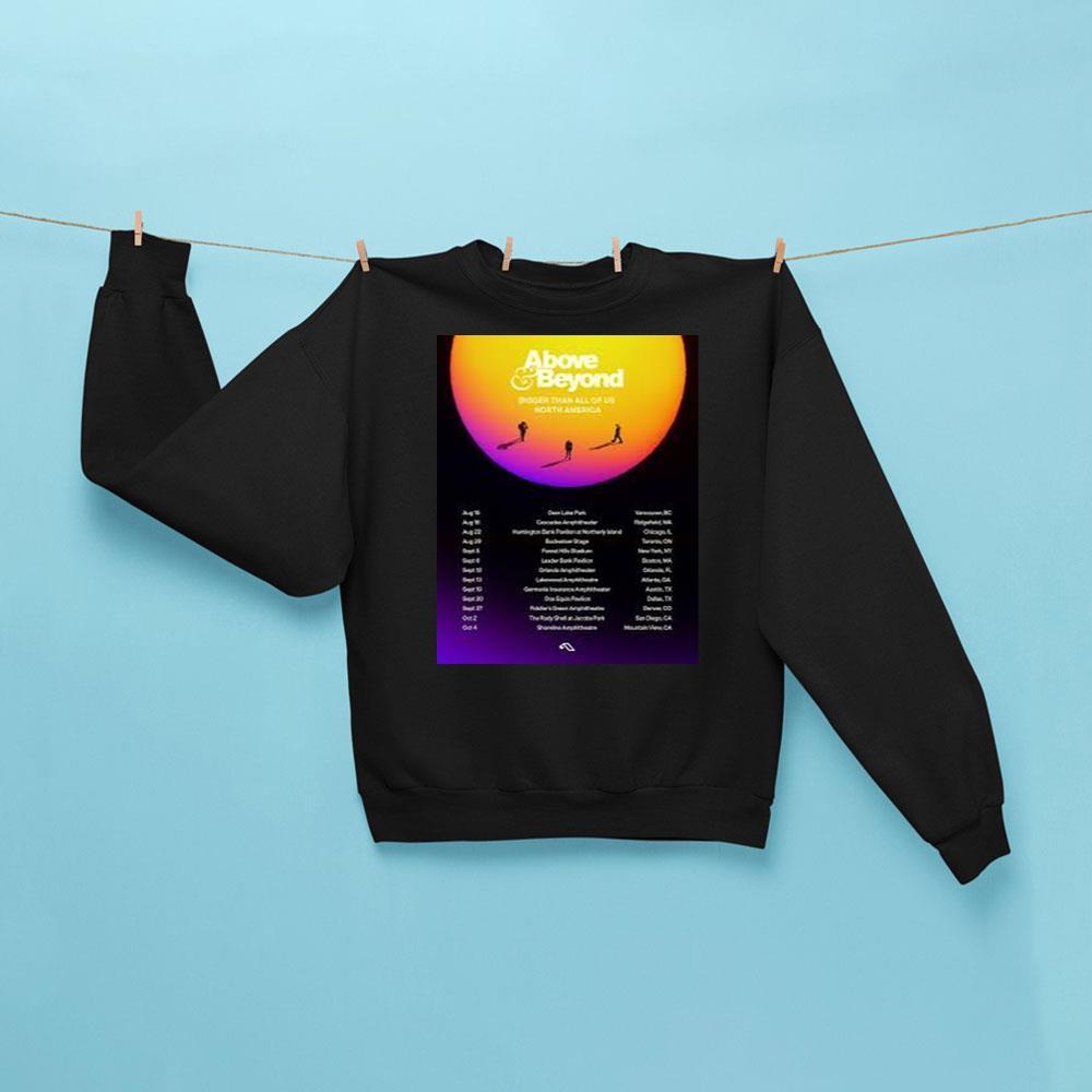 Above Beyond Bigger Than All Of Us Tour 2025 Merch