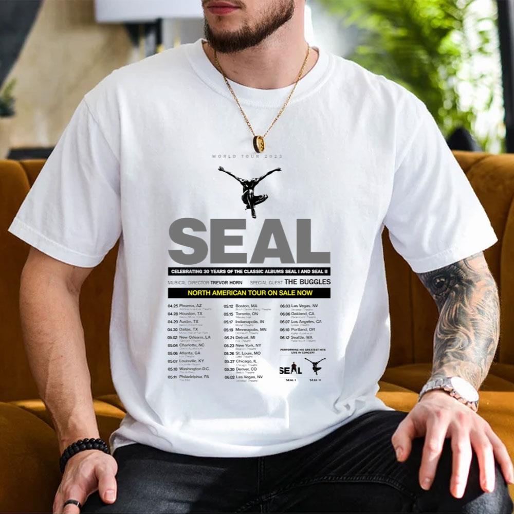Art Seal Singer 30 Years Of Seal I And Seal Ii 2023 Uk Tour Dates Apparel