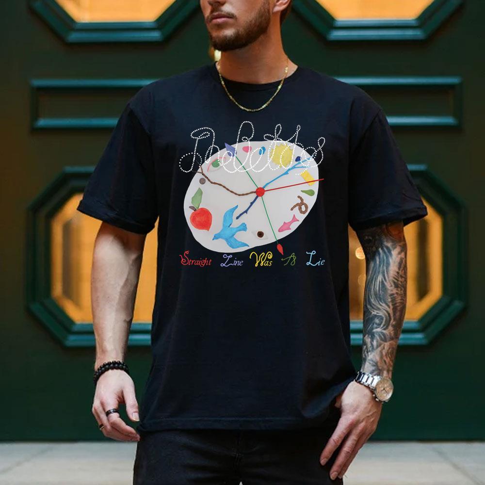 Art The Beths Straight Line Was A Lie Album 2025 Apparel