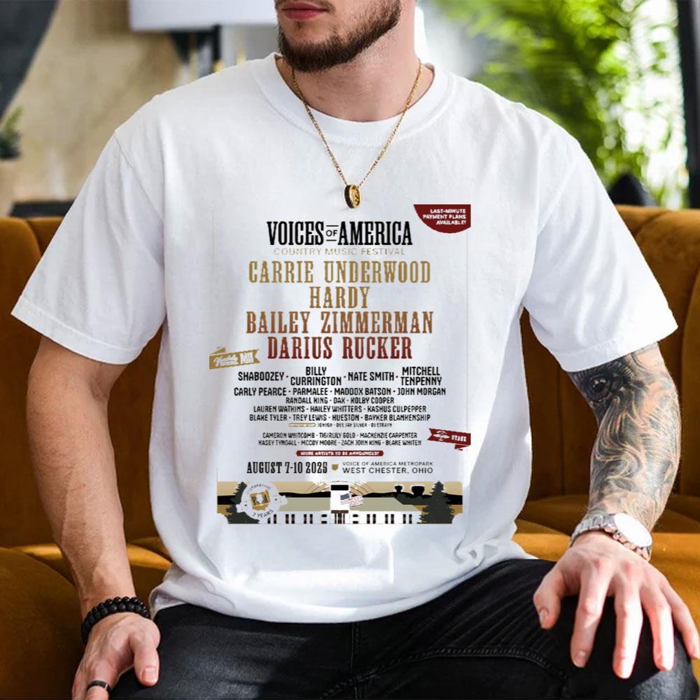Art Voices Of America 2025 Shirt