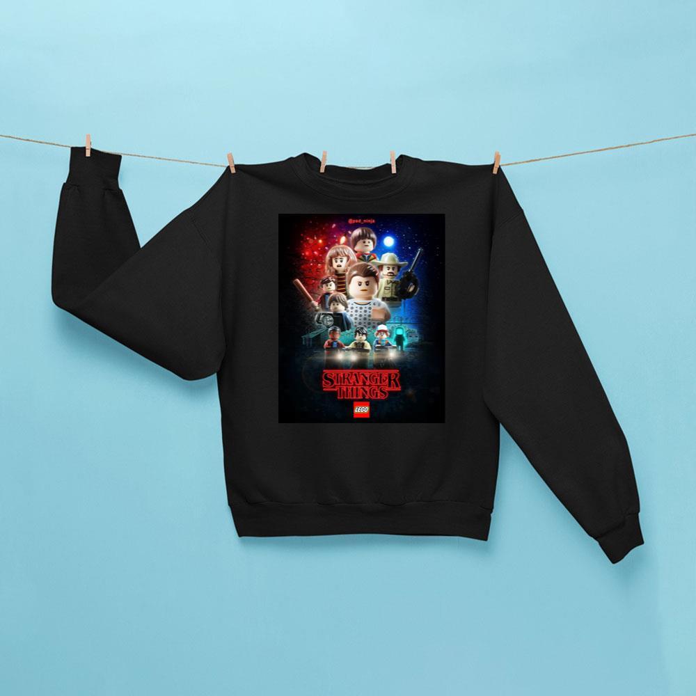 Stranger Things And Lego 2025 3 Shirt