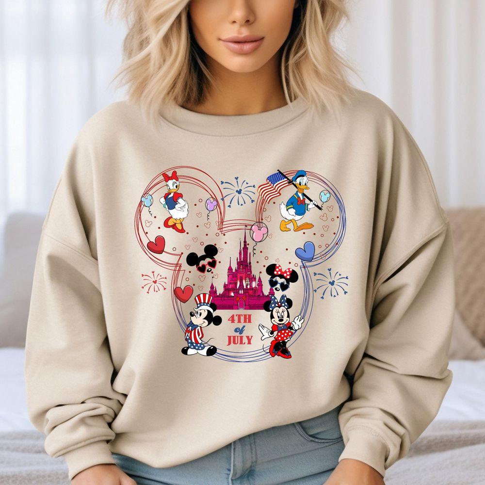 4th Of July Mickey And Friends Merch