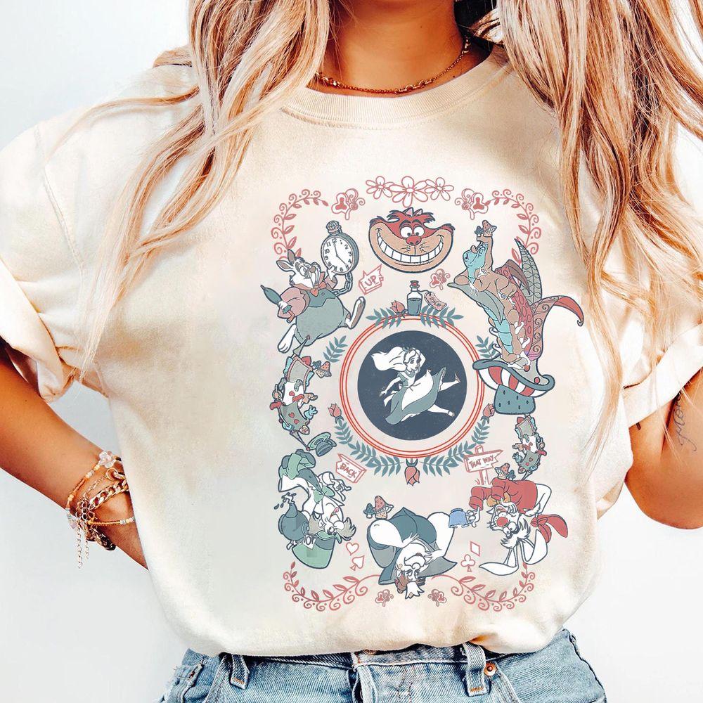 Alice In Wonderland Card Style Mashup Apparel