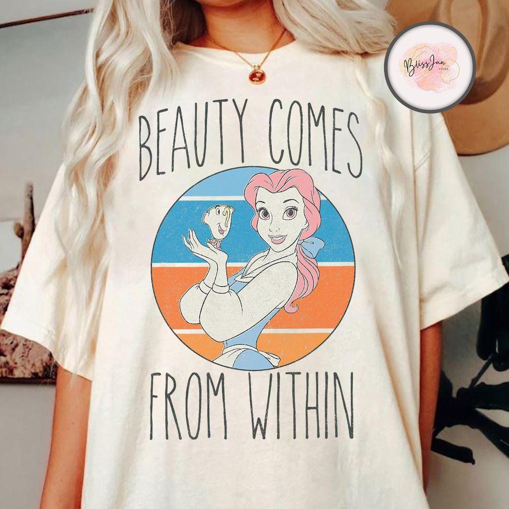 Beauty And The Beast Retro Belle Beauty From Within Merch
