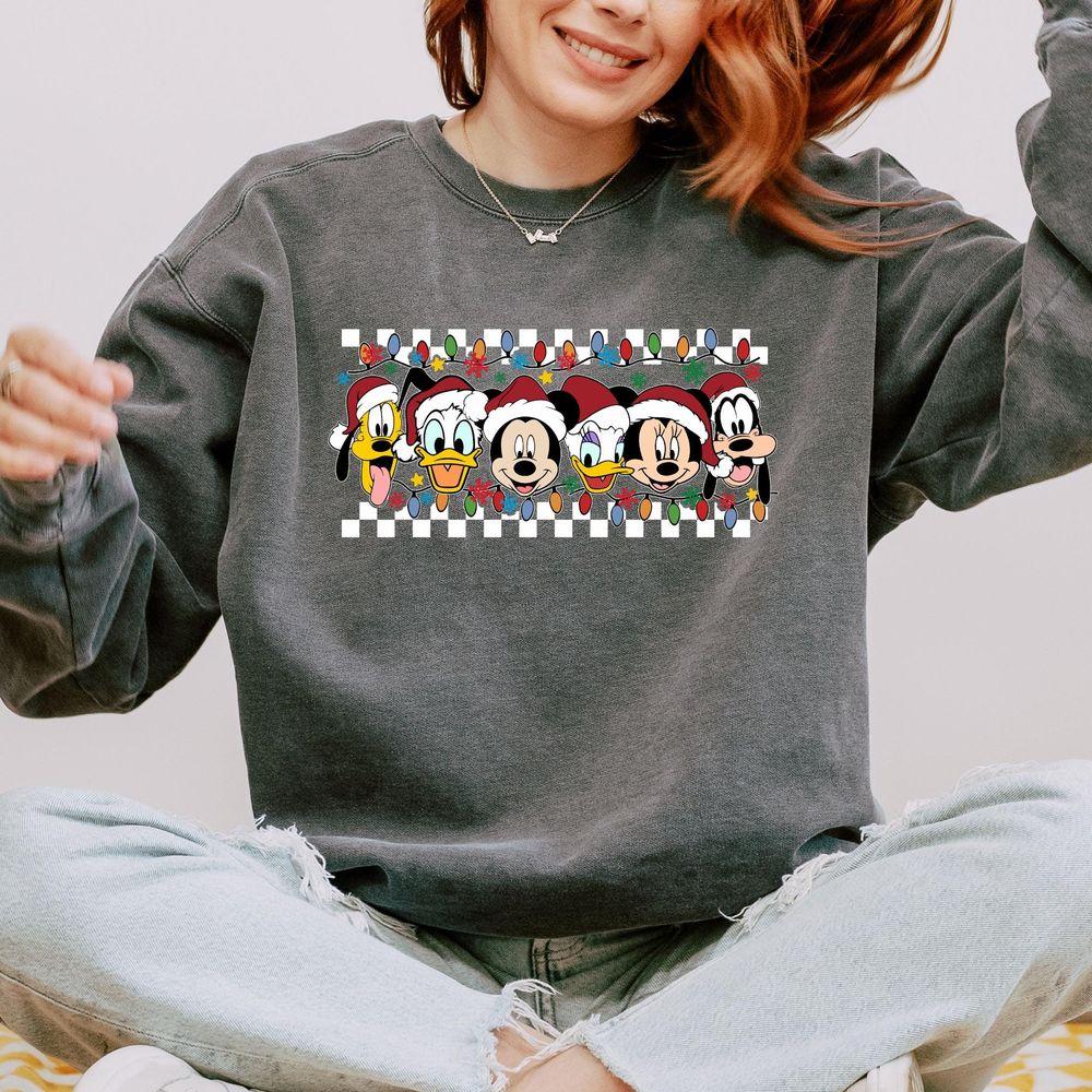 Checkered Disney Christmas Merch