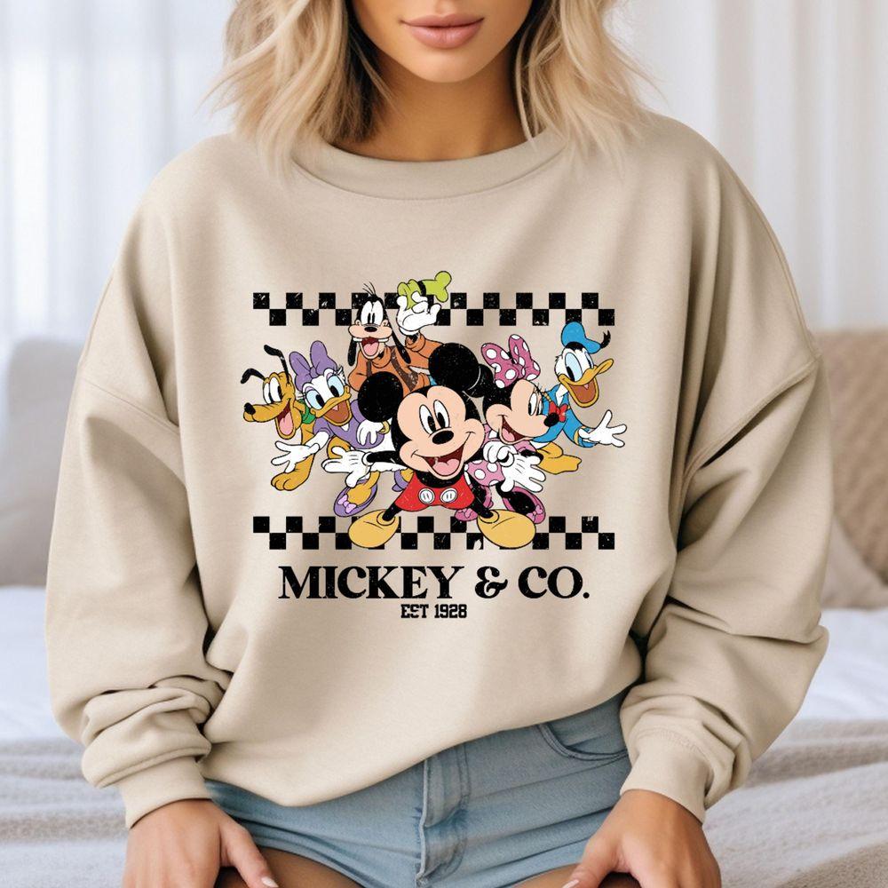 Checkered Mickey And Co Est 1928 Merch