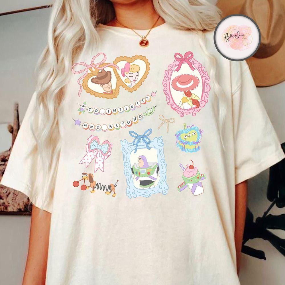 Coquette Bow Bracelets Toy Story Shirt