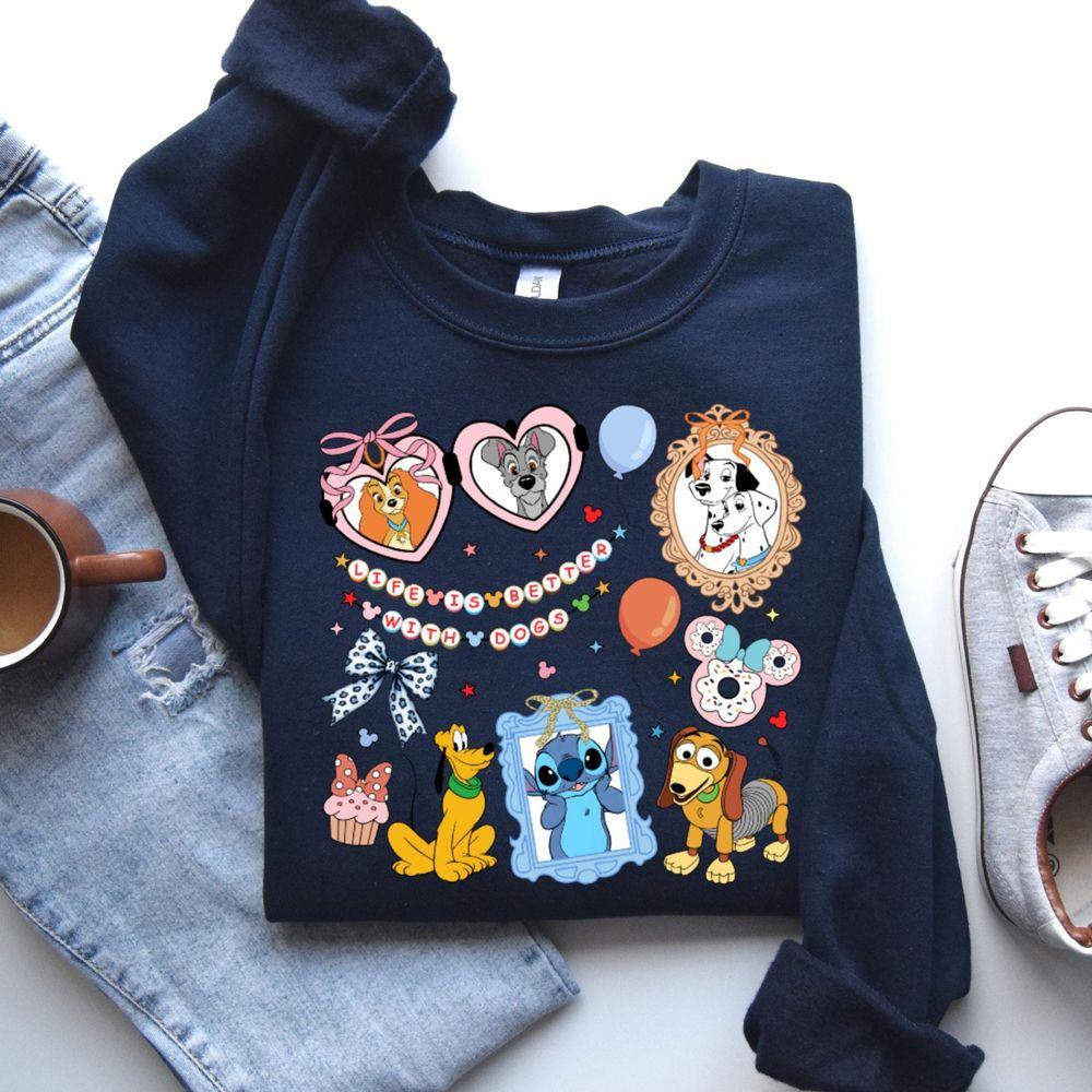 Coquette Bows Disney Dogs Merch