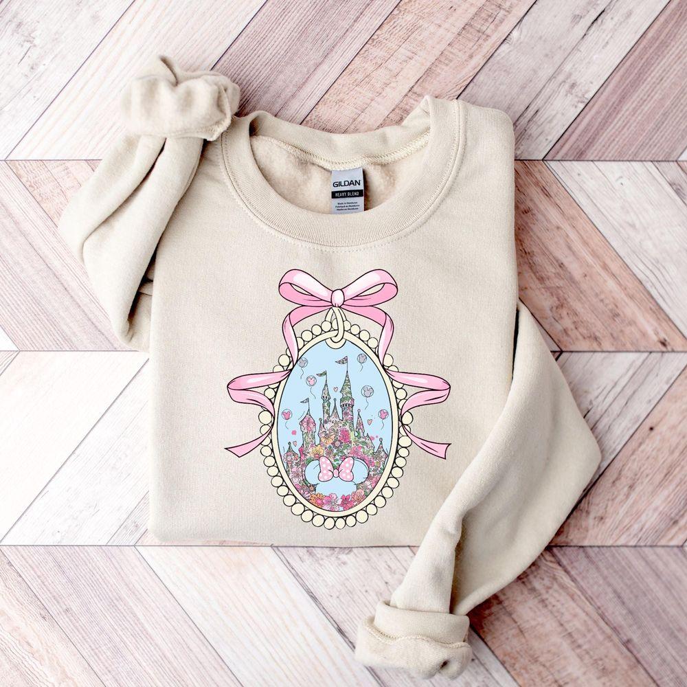 Disney Castle Bow Coquette Shirt