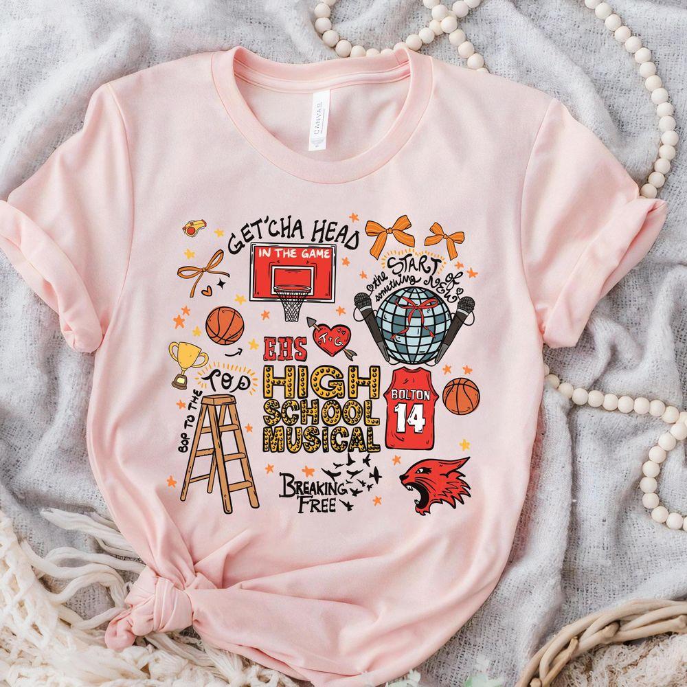 Disney Channel High School Musical Troy Bolton Basketball Merch