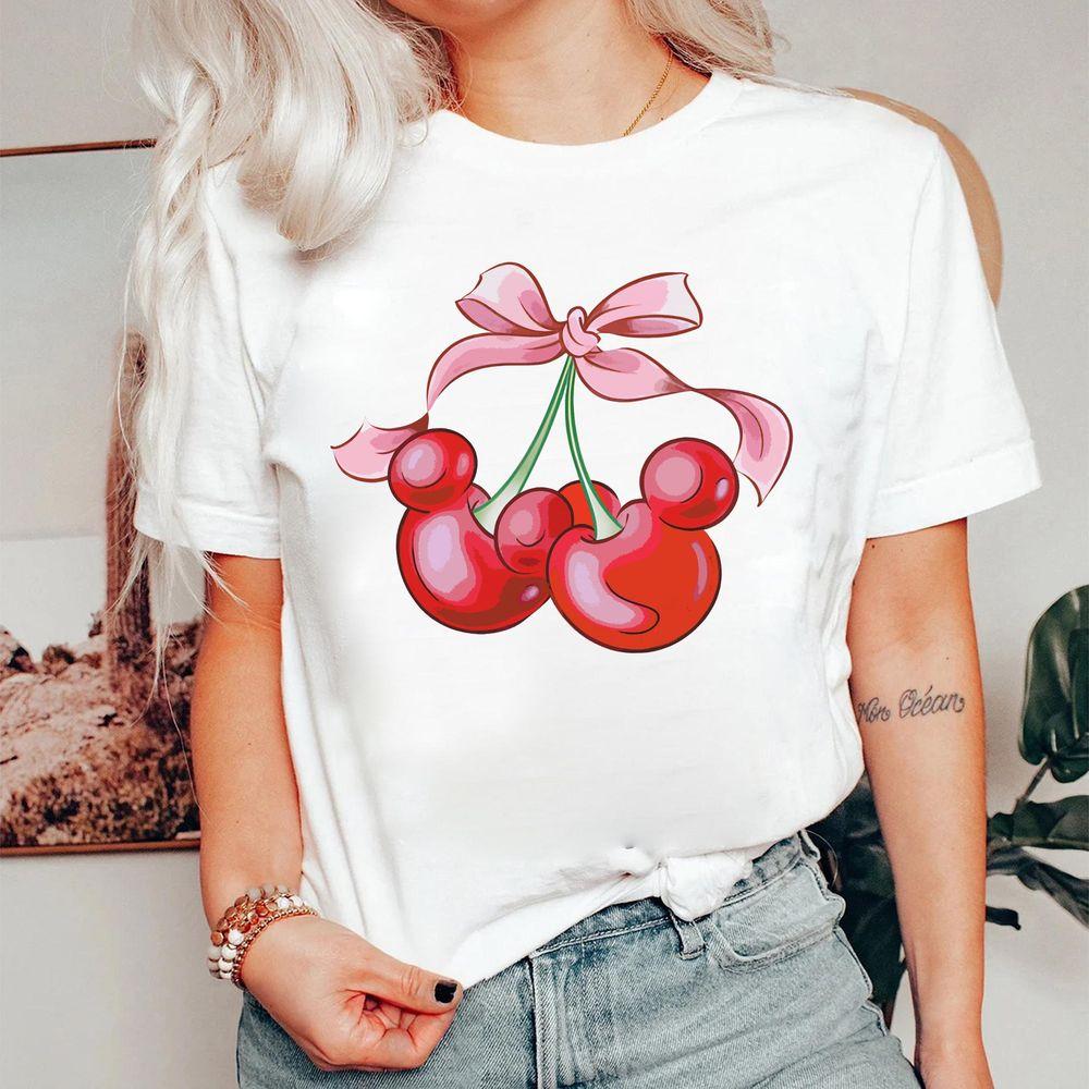 Disney Cherry Coquette Bow Mickey Head Merch