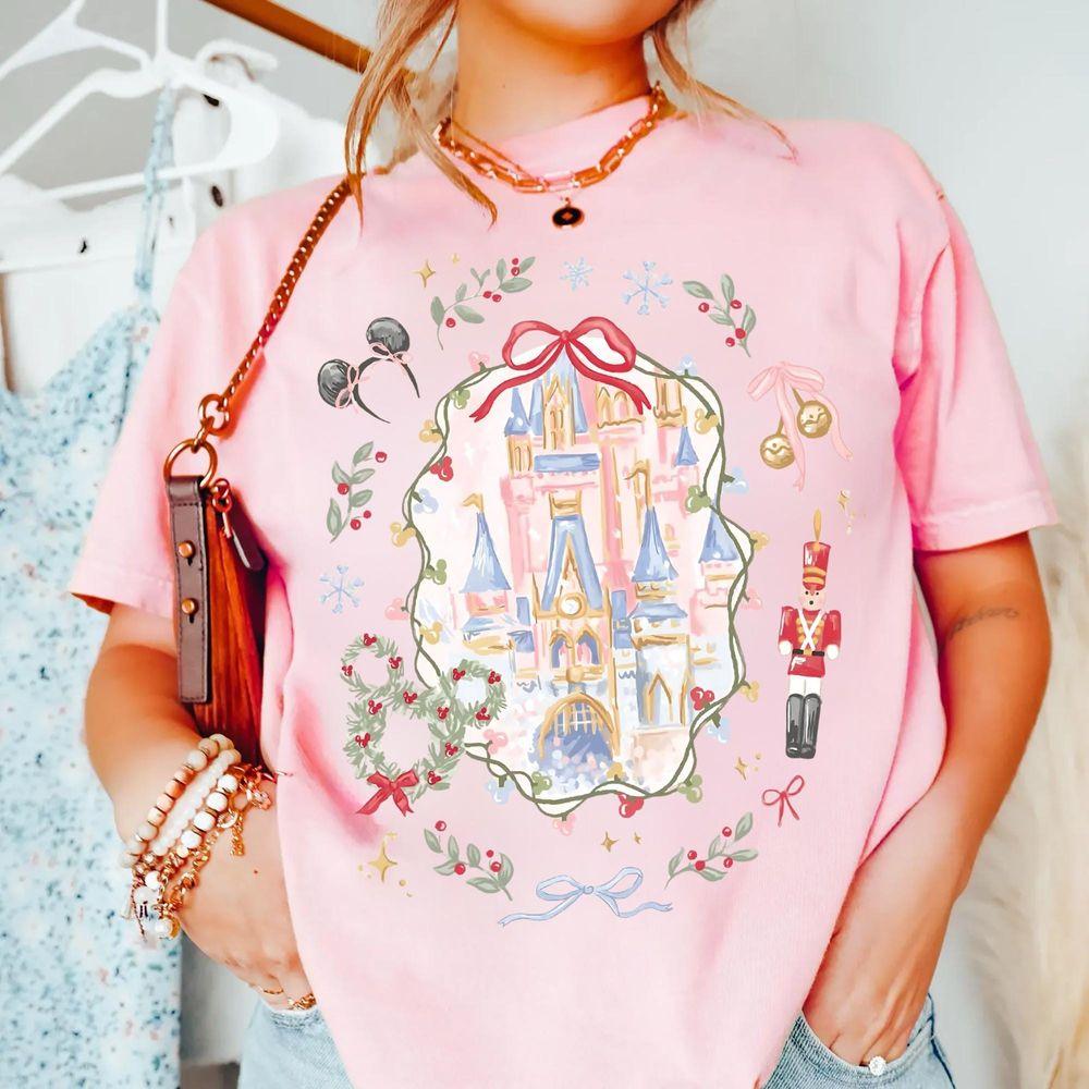 Disney Coquette Bow Christmas Apparel