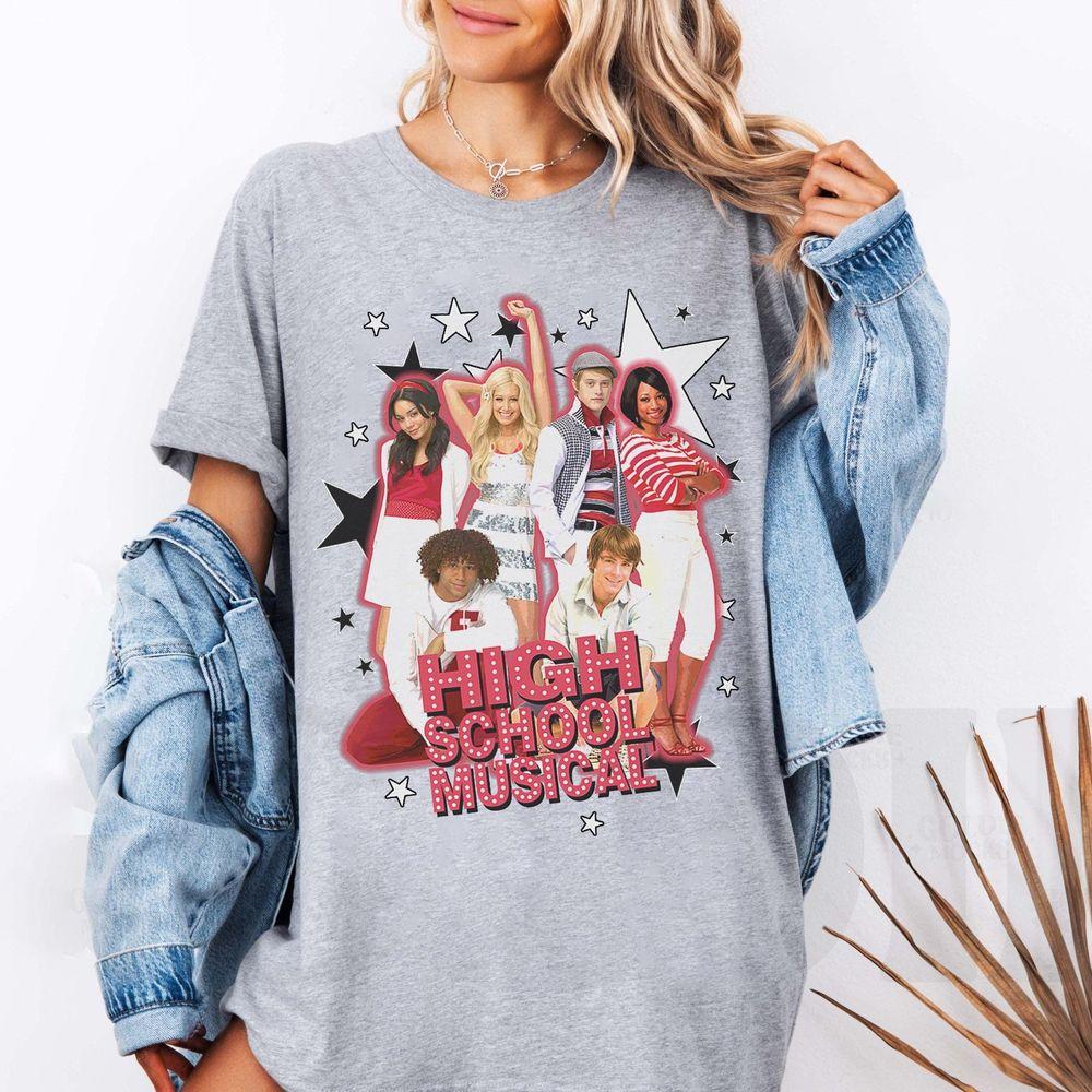 Disney High School Musical The Series Group Shot Vintage Merch