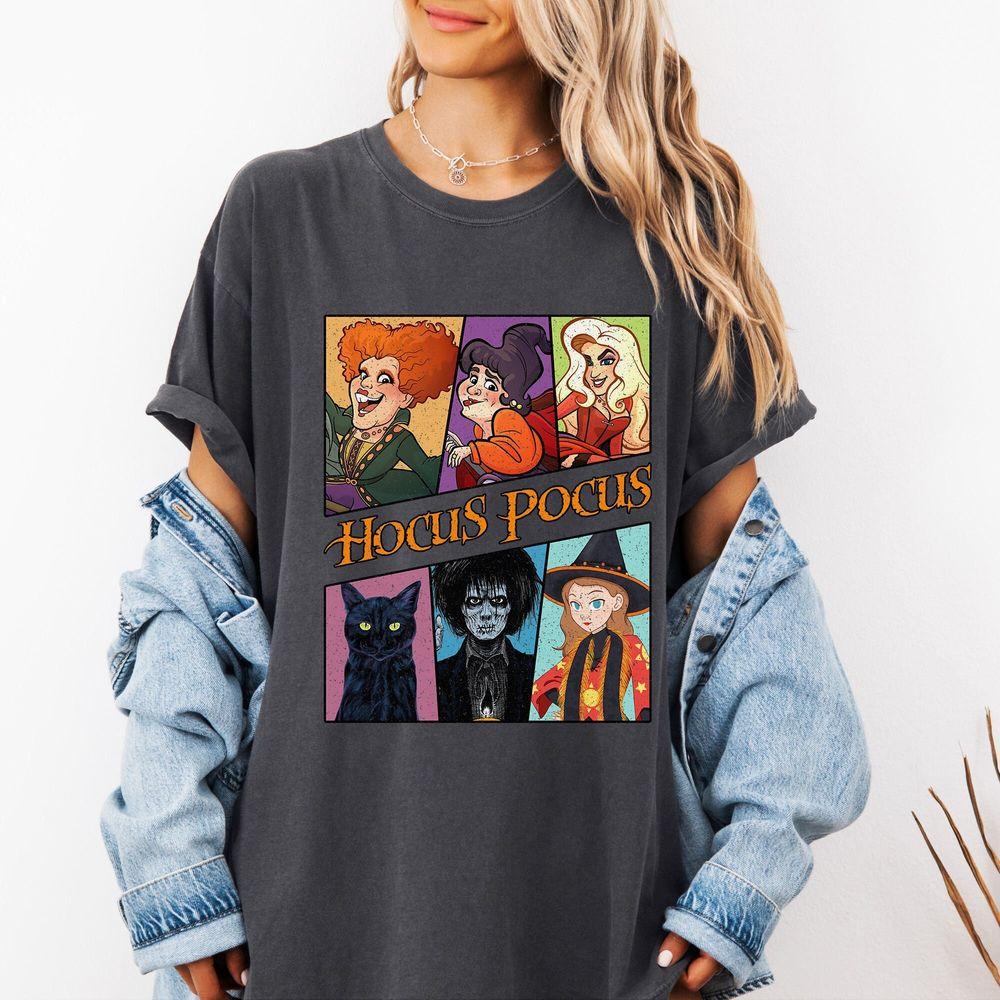 Disney Hocus Pocus Characters Group Portrait Apparel