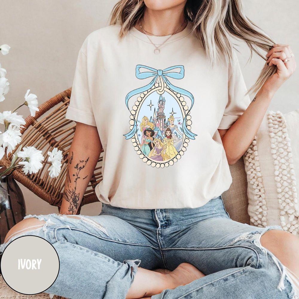 Disney Magical Castle Princess With Blue Coquette Merch