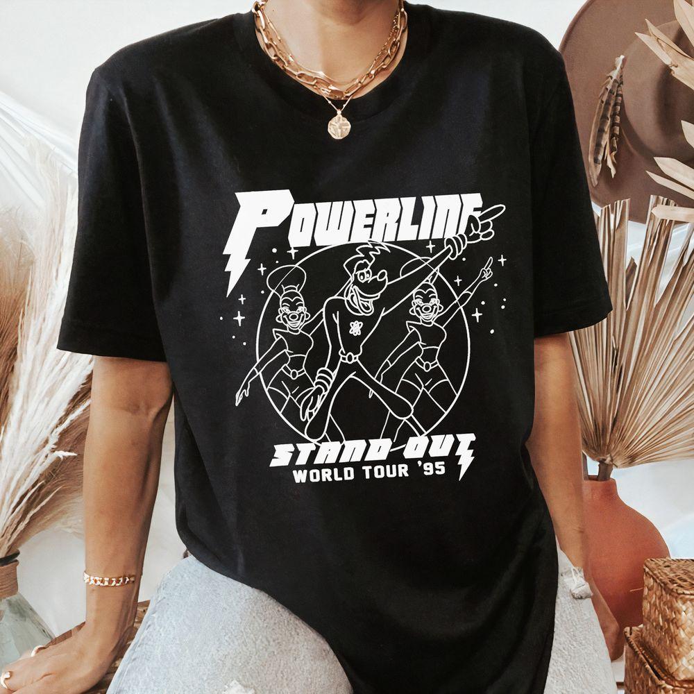 Disney Mickey And Friends Goofy Powerline World Tour 95 Merch