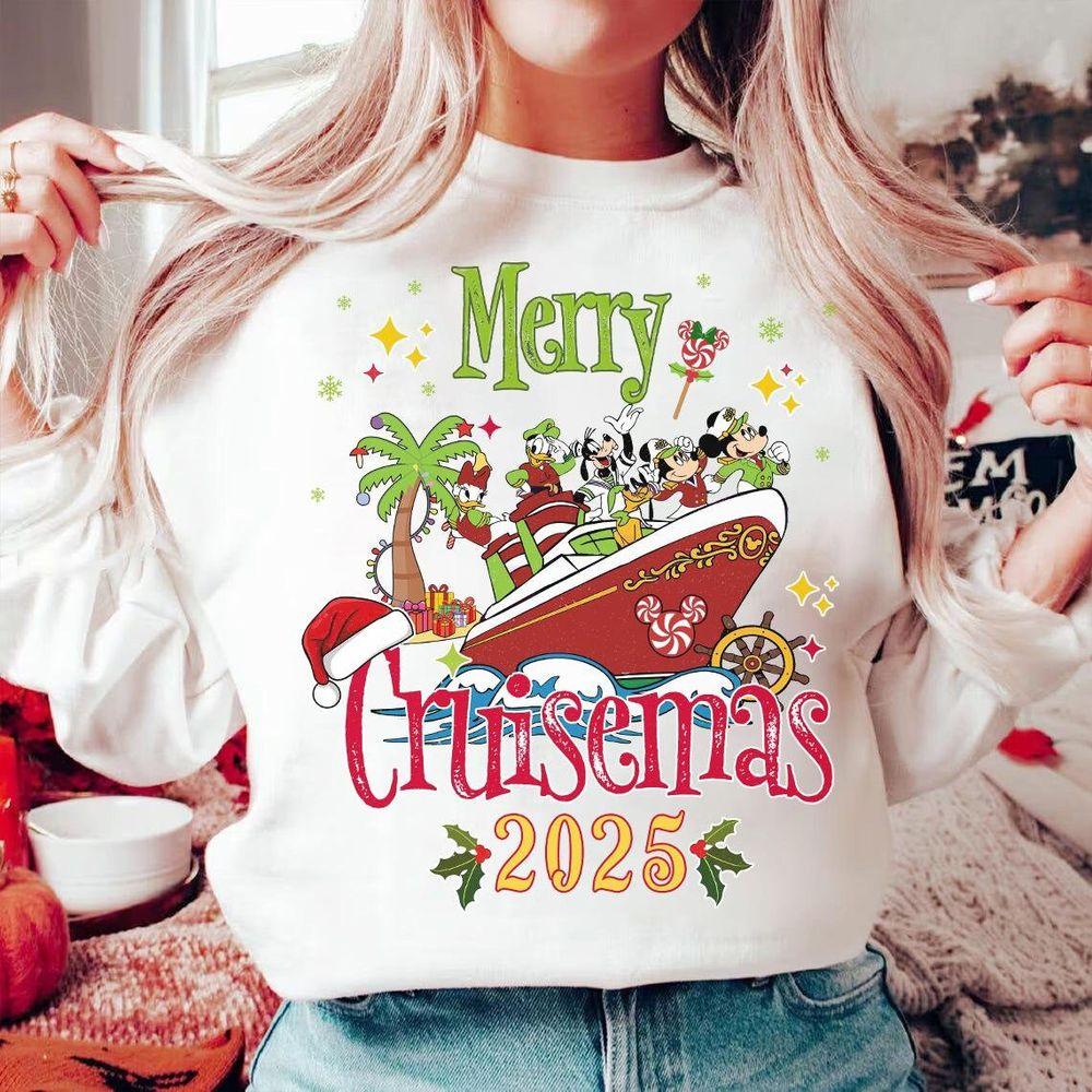 Disney Mickey And Friends Merry Cruisemas 2025 Apparel