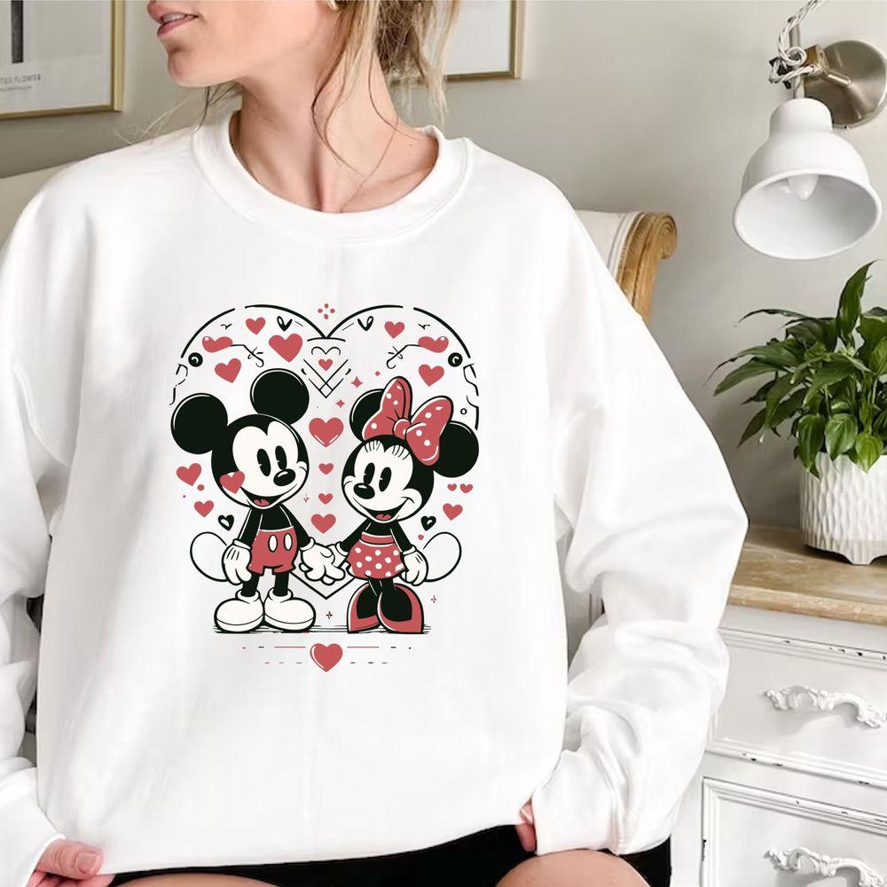 Disney Mickey Minnie Love Valentine 3 Apparel