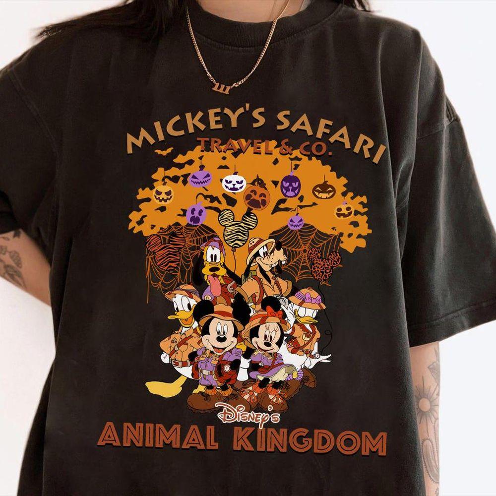 Disney Mickey Safari Travel Co Animal Kingdom Halloween Apparel