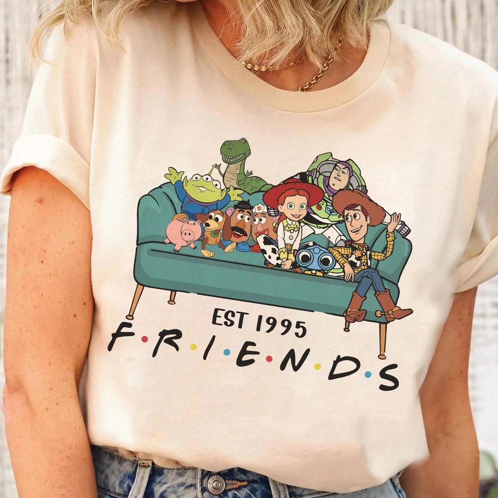 Disney Pixar Toy Story Friends Inspired Est 1995 Retro Apparel