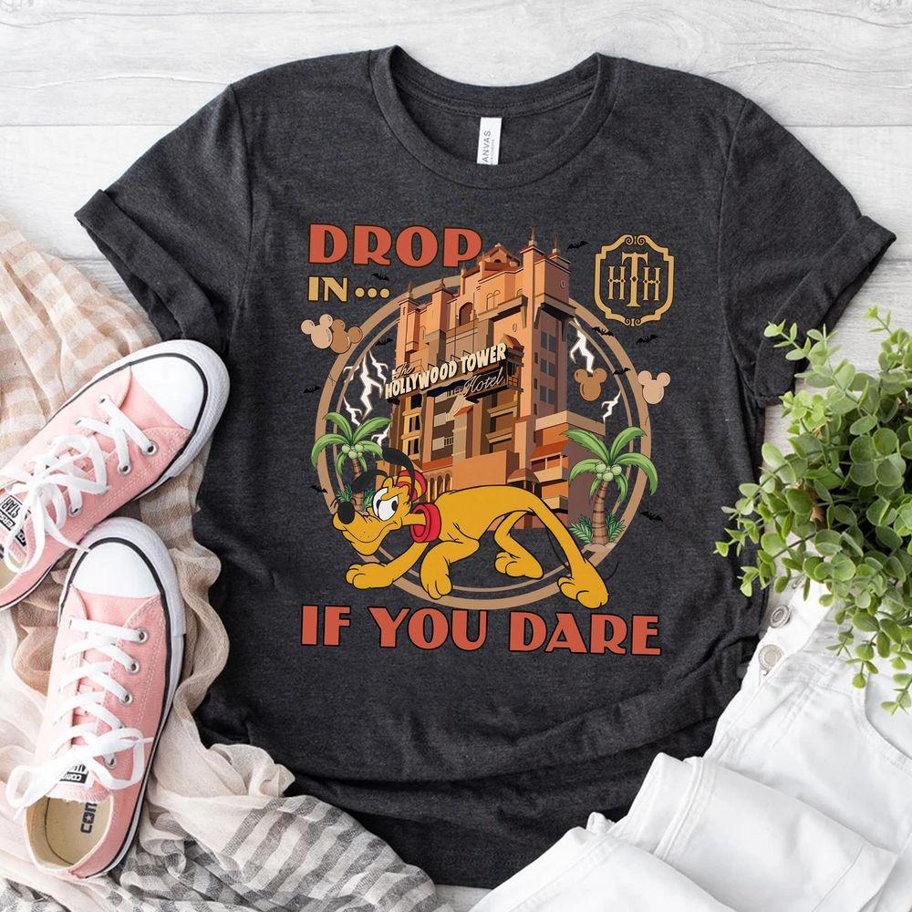 Disney Pluto Tower Of Terror Studios Drop In If You Dare Apparel