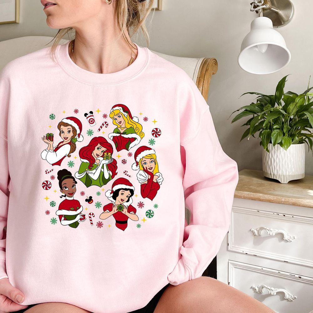 Disney Princess Characters Christmas Apparel