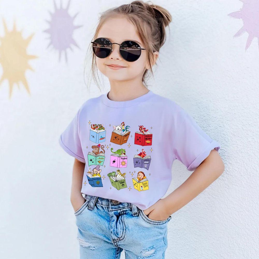 Disney Princess Sidekicks Book Club Shirt