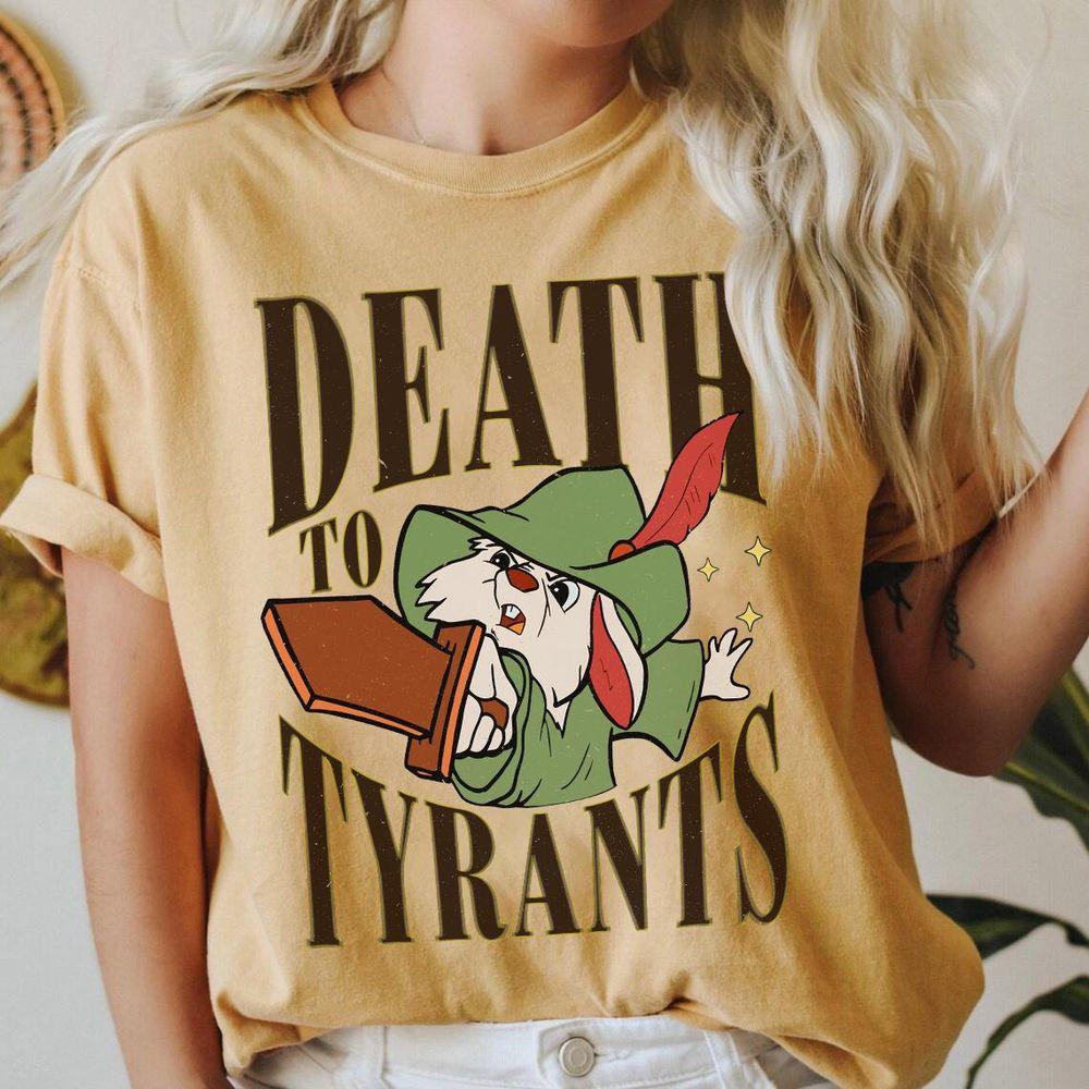 Disney Robin Hood Skippy Rabbit Death To Tyrant Apparel