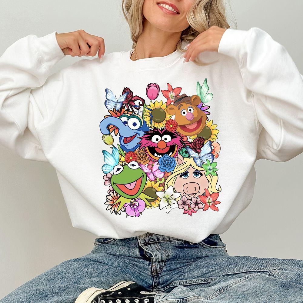 Disney The Muppets Floral Characters Shirt