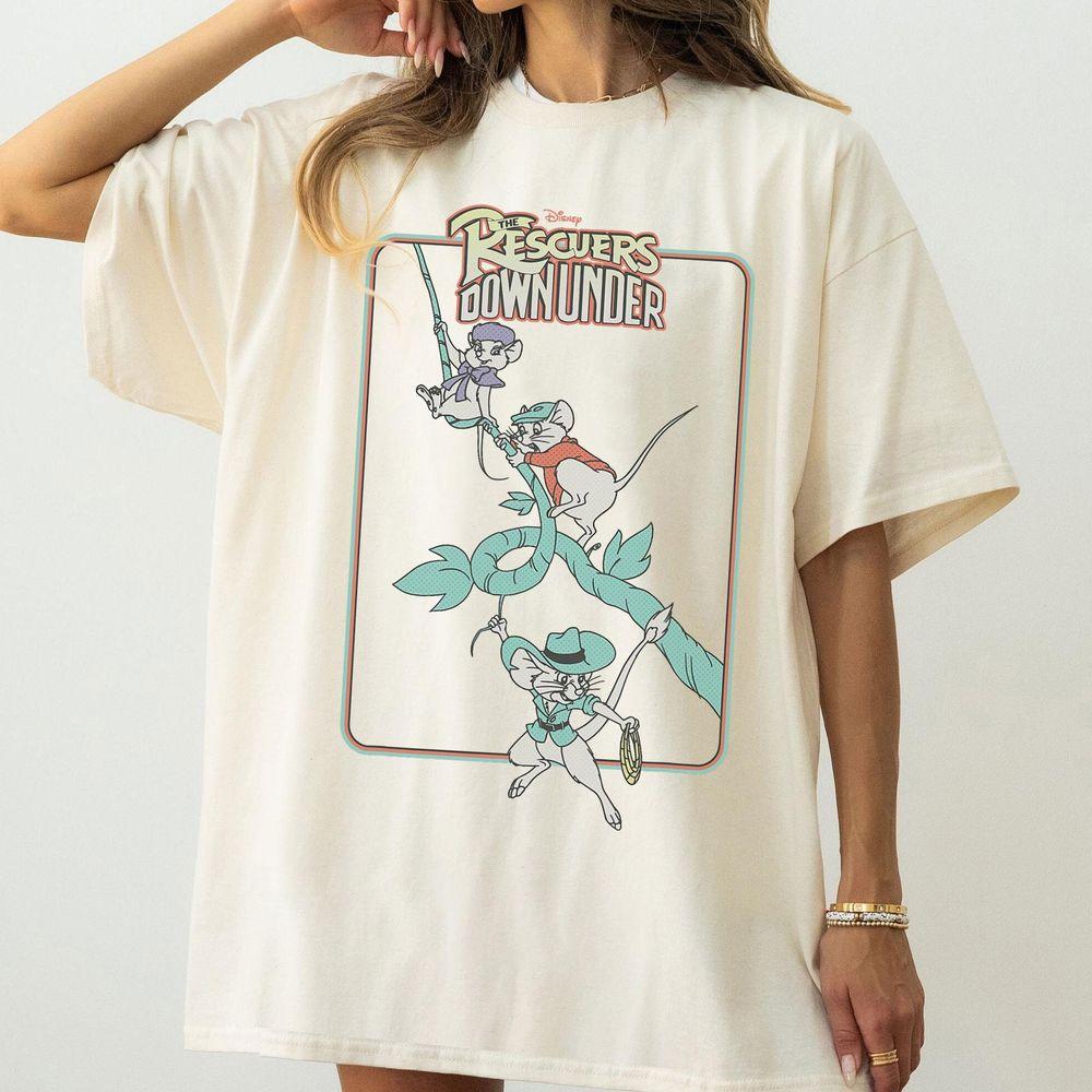 Disney The Rescuers Down Under Movie Retro Shirt