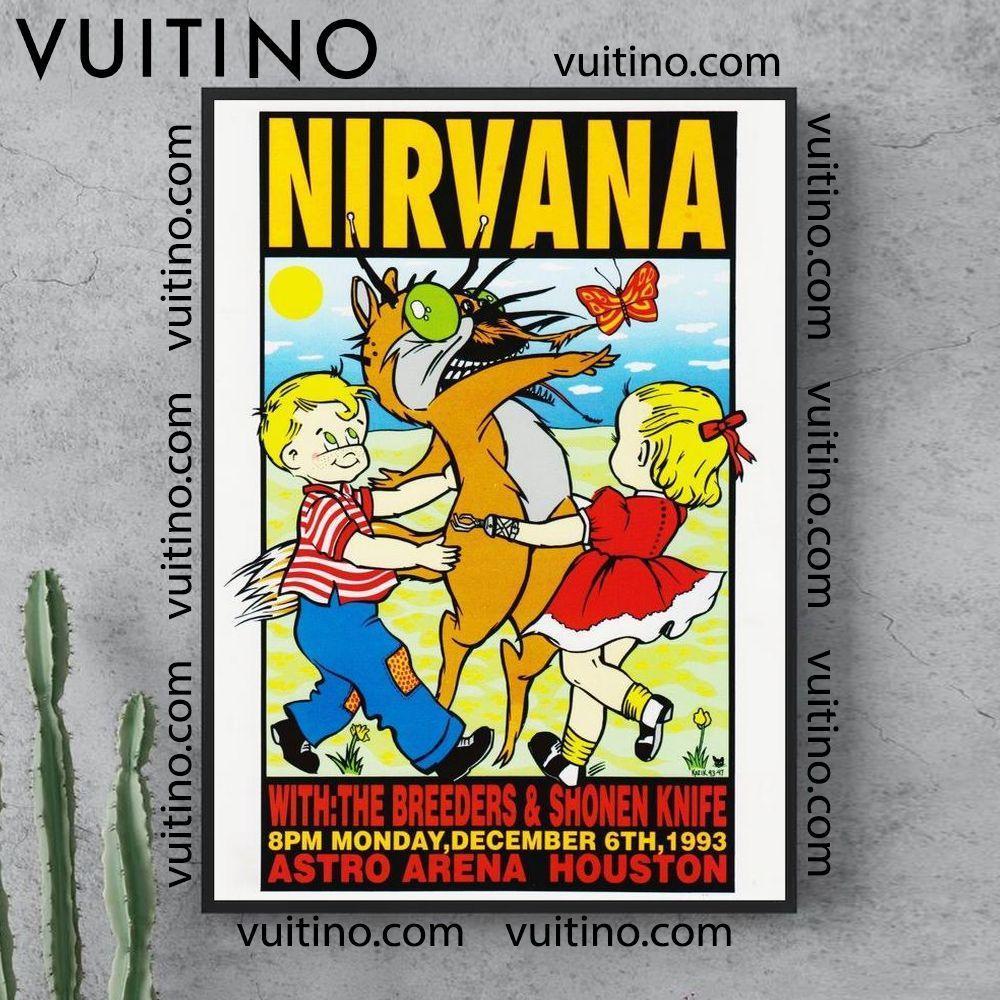 Nirvana Kurt Cobain No Frame Vertical Poster