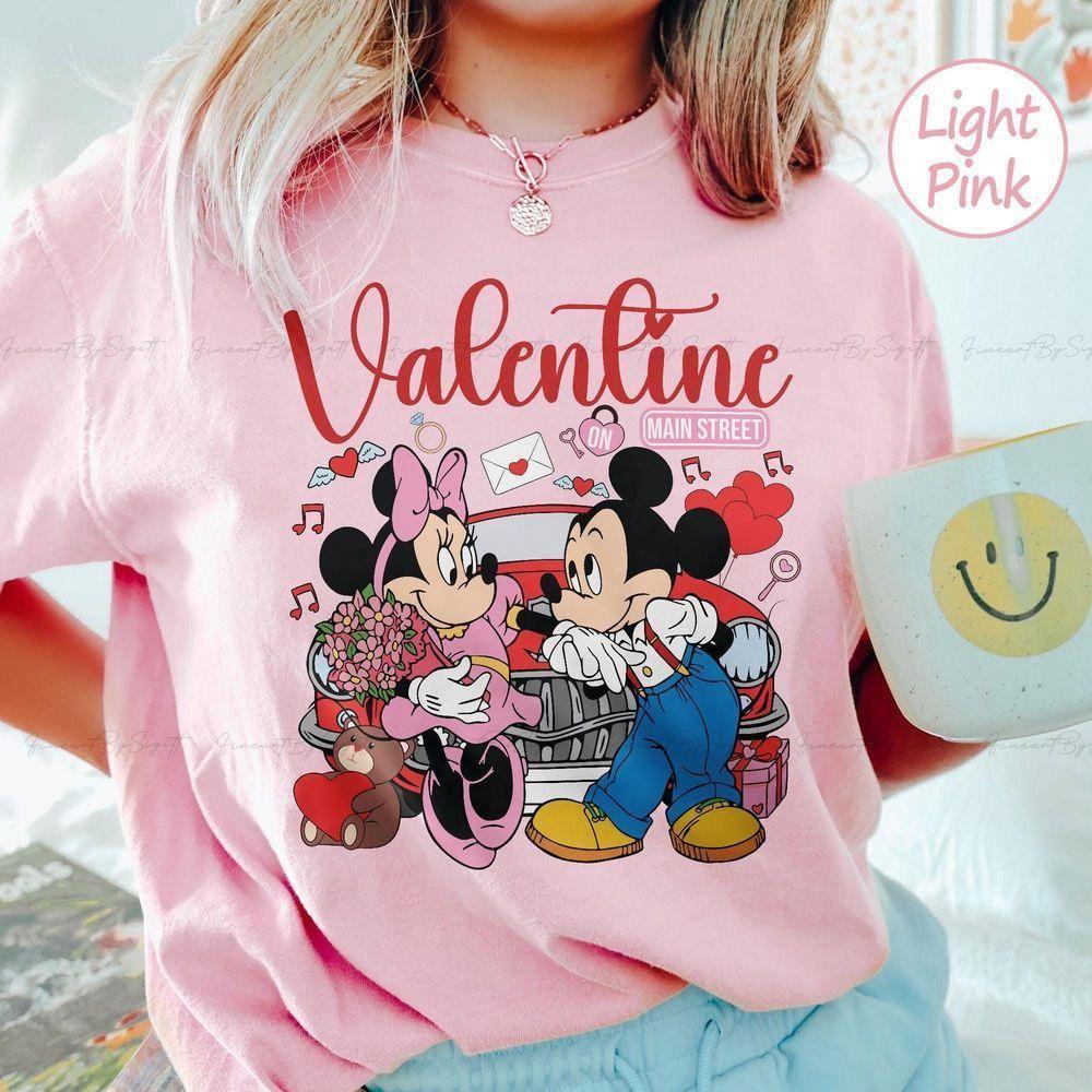 Retro Disney Valentine Main Street Vuitino Merch Retro Disney Valentine Main Street Vuitino Merch