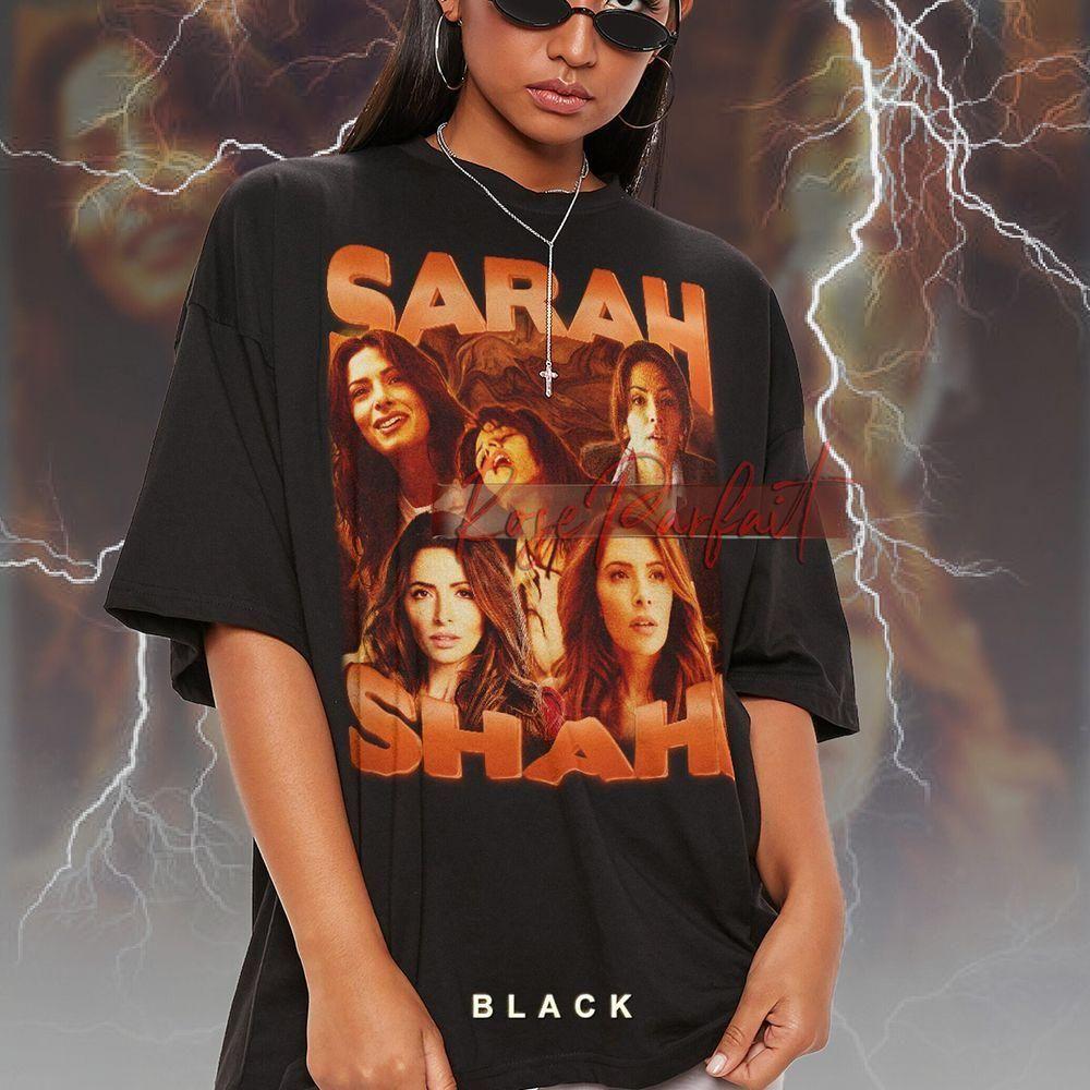 Sarah Shahi Retro Vuitino Shirt Sarah Shahi Retro Vuitino Shirt